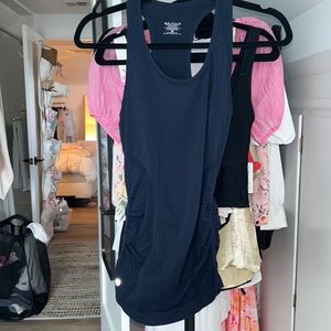 Athleta navy blue tank top